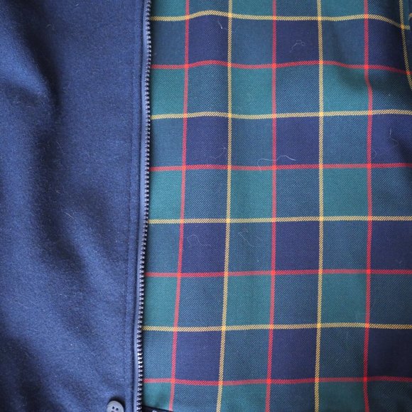 Pendleton Vintage Mens Navy 100% Virgin Wool Jacket Size Large - Picture 5 of 5